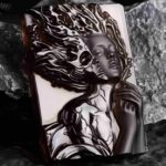The Witch of Dreams Hand Carved Obsidian Necklace