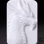 The Grey Servants Hand Carved White Agate Necklace