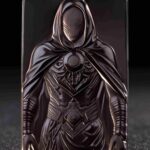 Hastur the King in Yellow Hand Carved Obsidian Necklace