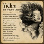 The Witch of Dreams Hand Carved Obsidian Necklace