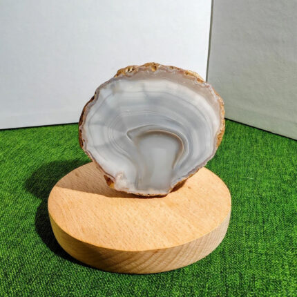 Natural White Agate