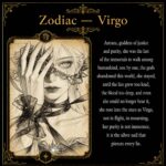 Virgo Zodiac Hand Carved White Agate Necklace